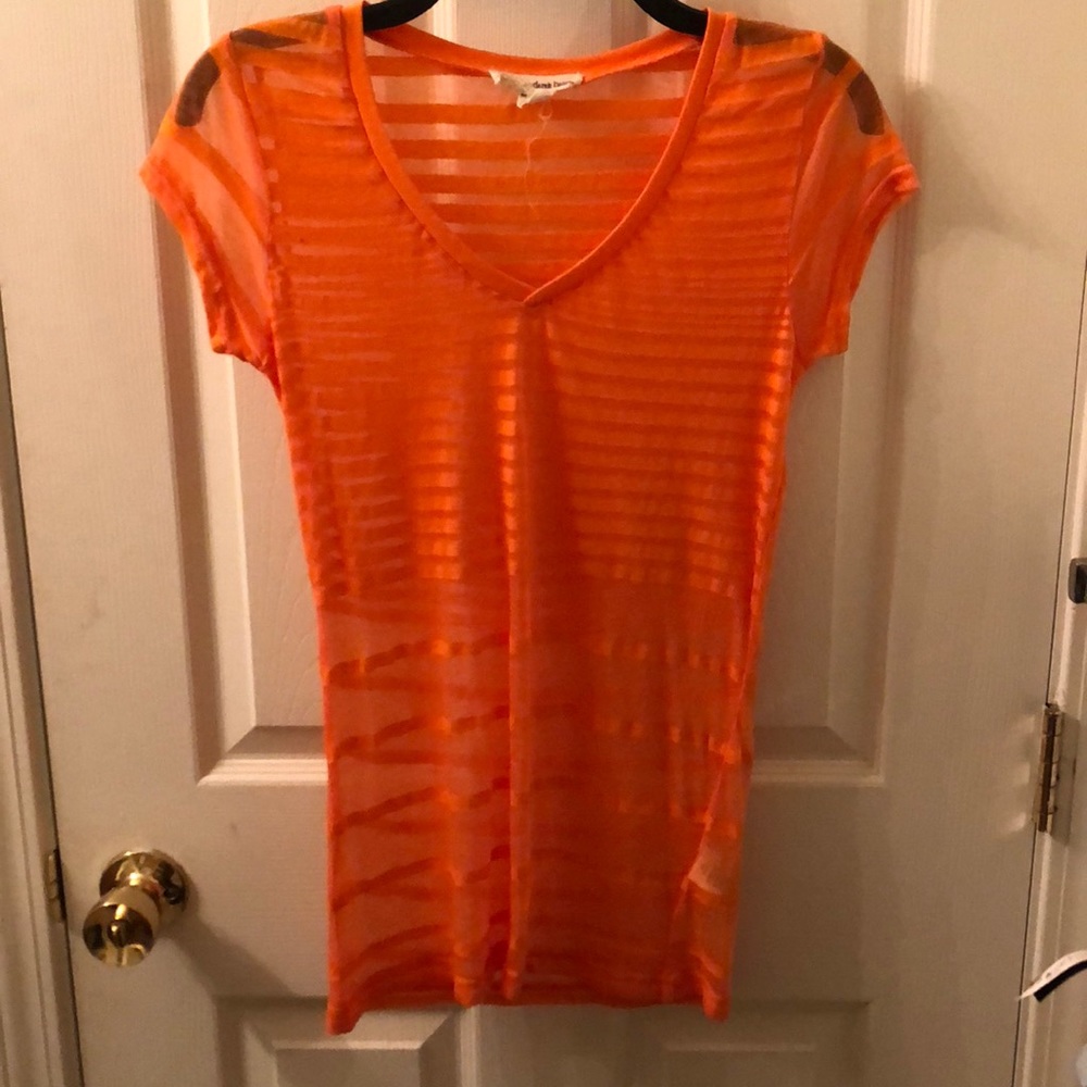 Orange shirt